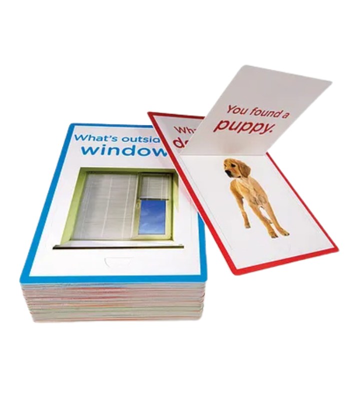 MindWare Seek-a-Boo! Flip-and-Find Early Word Cards