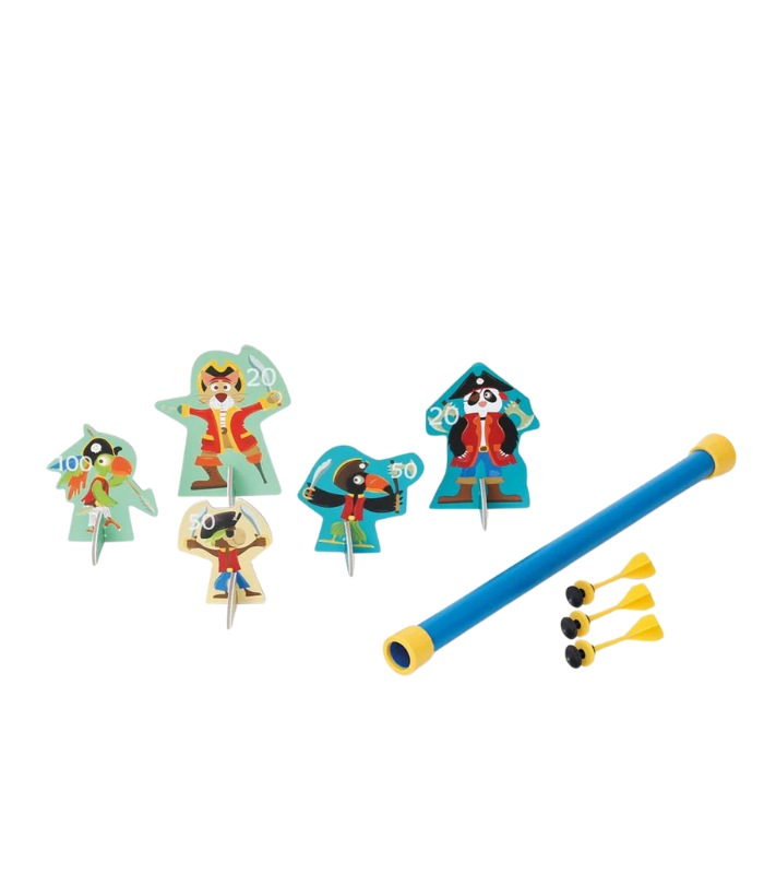 Scratch Europe Blowdart Pirates With 5 Pirates And 3 Darts