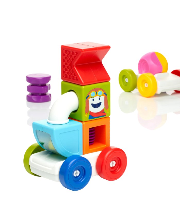 SmartMax My First Build & Drive – Magnetic STEM Building Set for Kids