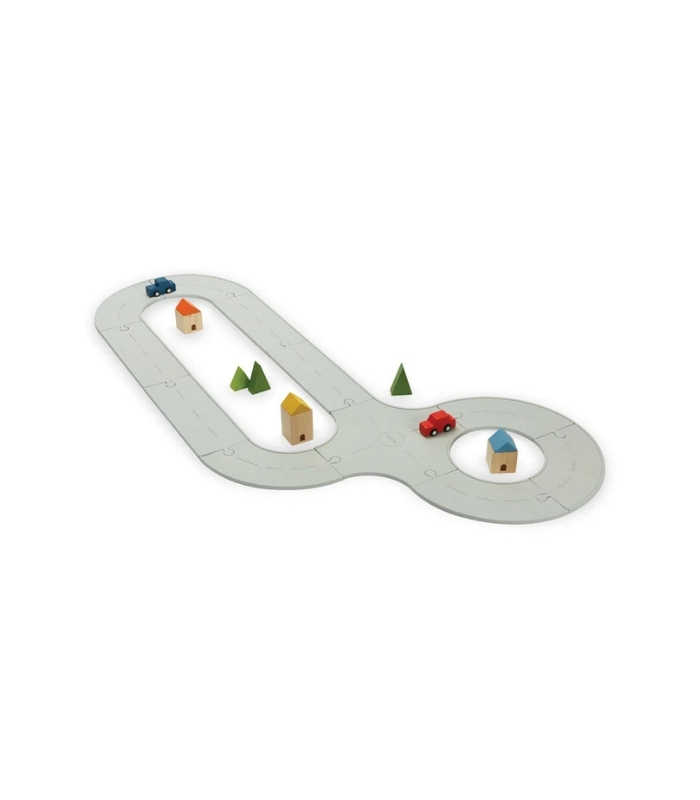 PlanToys Road And Rail – Rubber