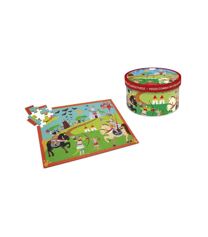 Scratch Europe Knight’s Battle 60 Pieces Puzzle
