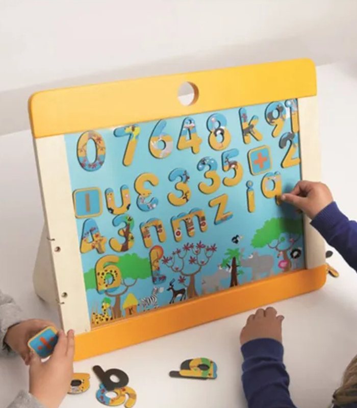 Scratch Europe Magnetic ABC Safari 60 Letters