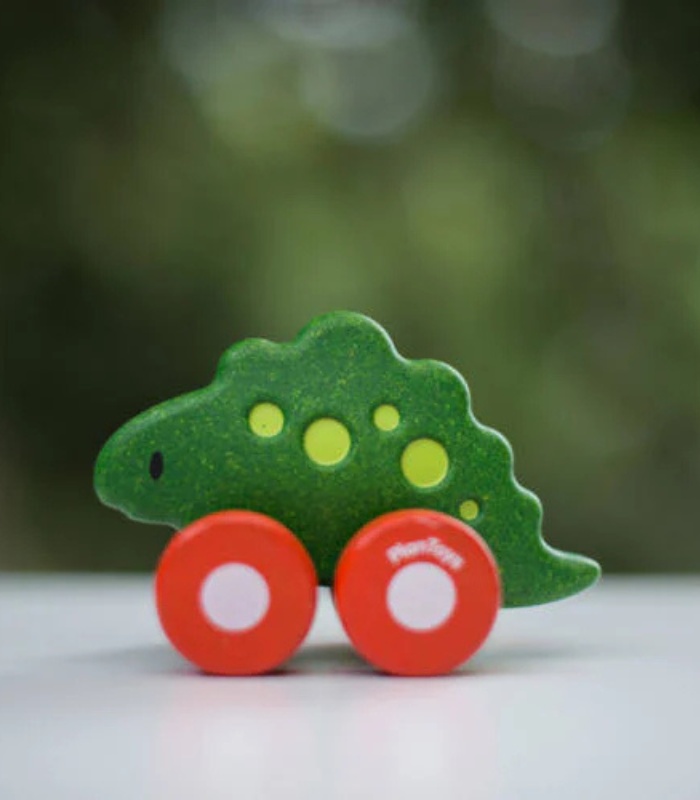 PlanToys Wooden Dino Car – Stego