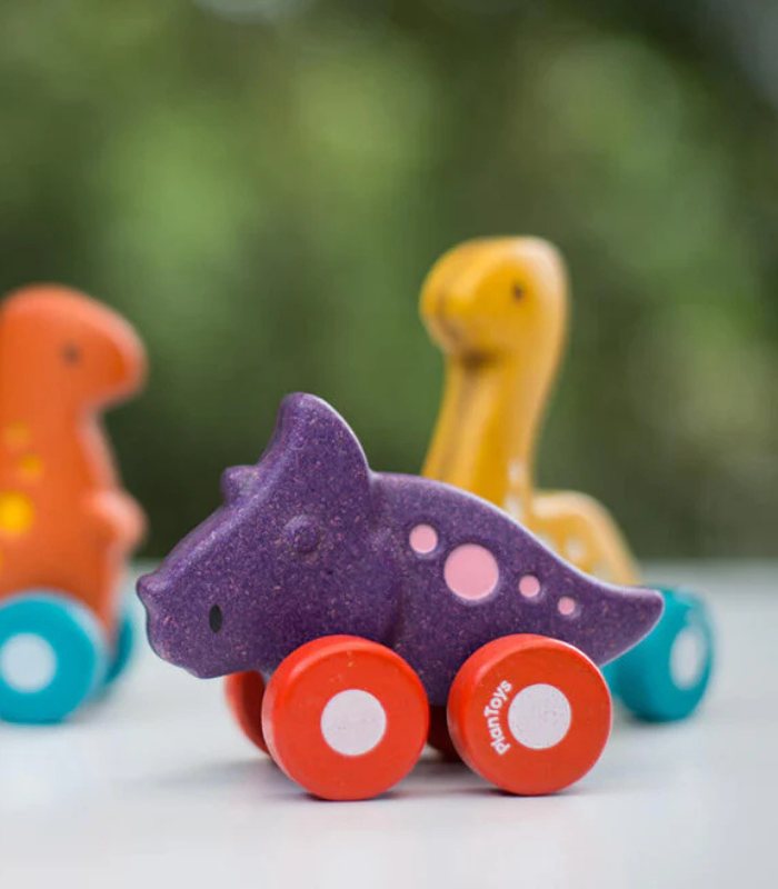 PlanToys Wooden Dino Car