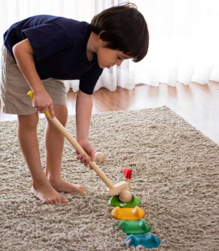 PlanToys Wooden Mini Golf – Full Set