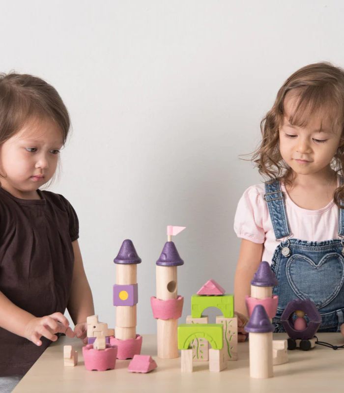 PlanToys Wooden Fairy Tale Blocks