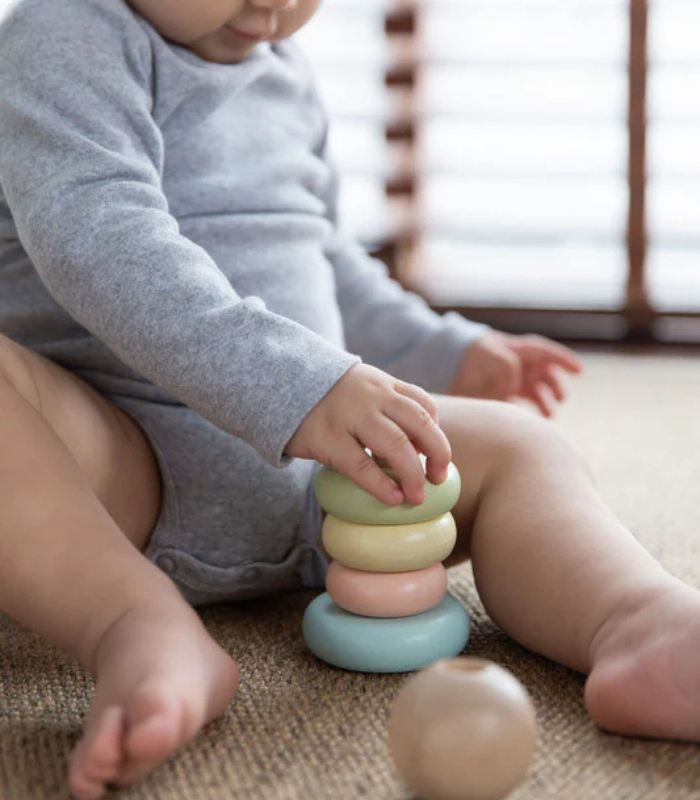 PlanToys Wooden First Stacking Ring