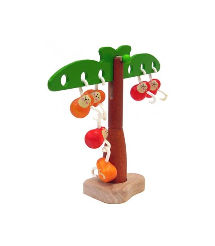 PlanToys Wooden Balancing Monkeys
