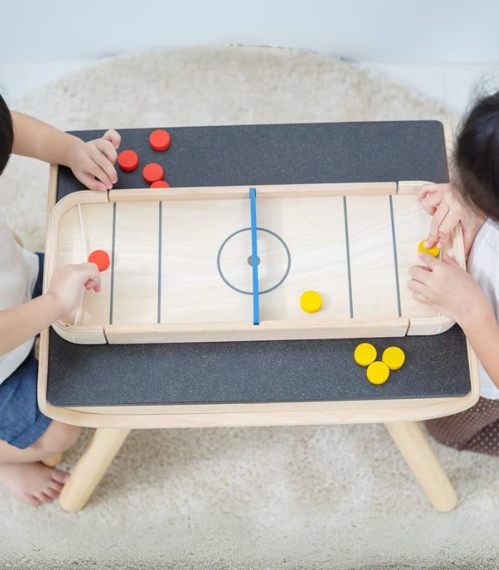 PlanToys 2-In-1 Shuffleboard Game