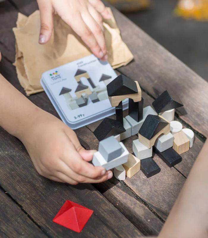 PlanToys Wooden Construction Set