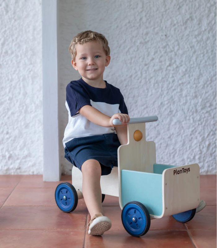 PlanToys Delivery Bike – Orchard