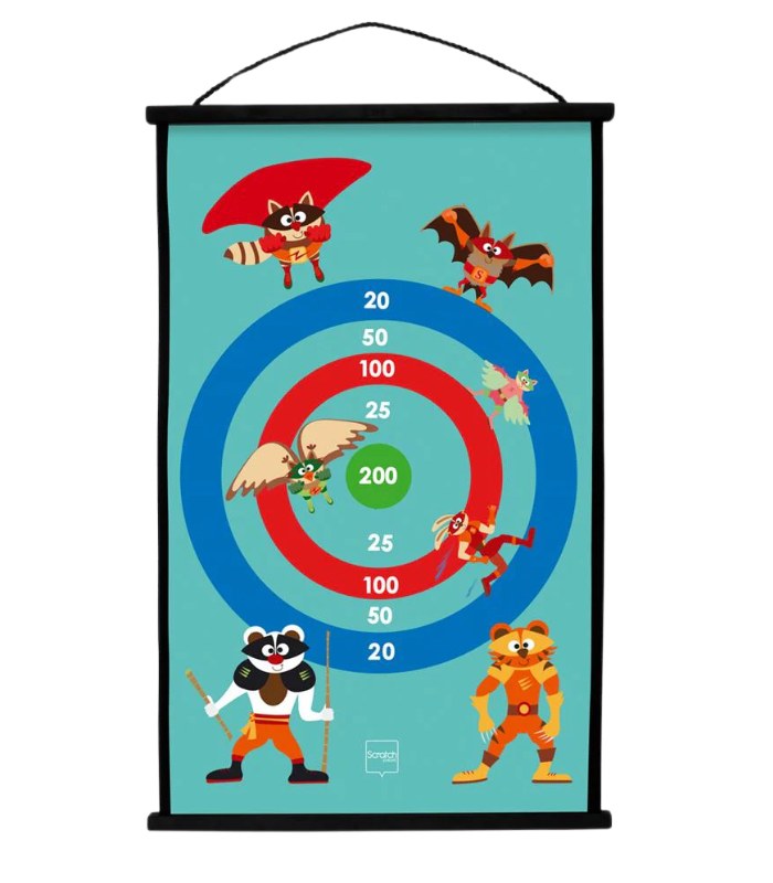 Scratch Europe Start To Dart Super Heroes