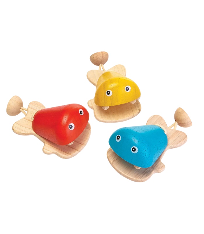 PlanToys Wooden Fish Castanet