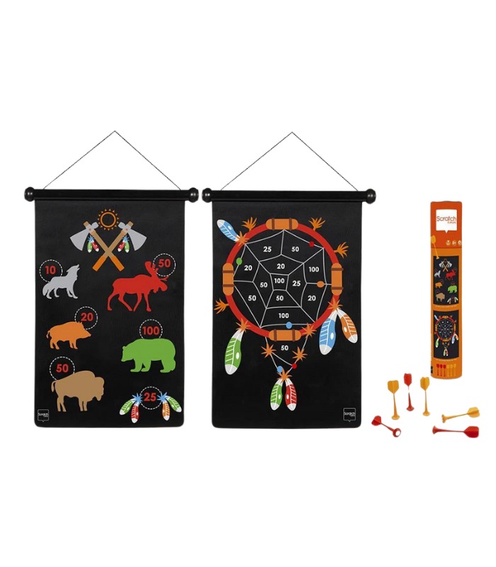 Scratch Europe Magnetic Darts Indian Magnetic