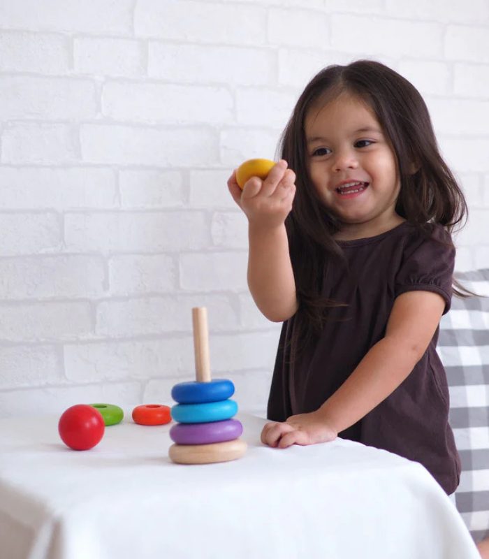 PlanToys Wooden Stacking Ring