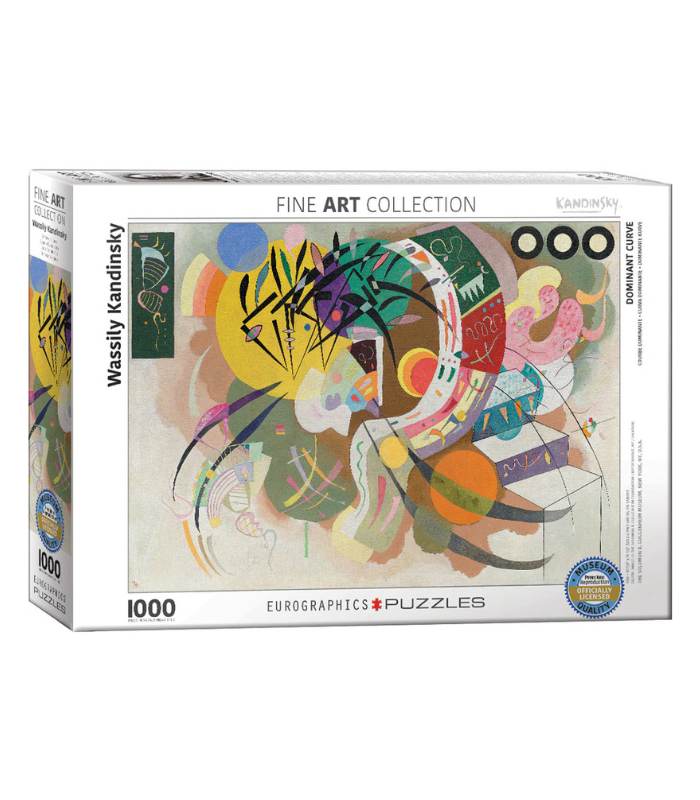 EuroGraphics Dominant Curve by Wassily Kandinsky 1000-Piece Puzzle