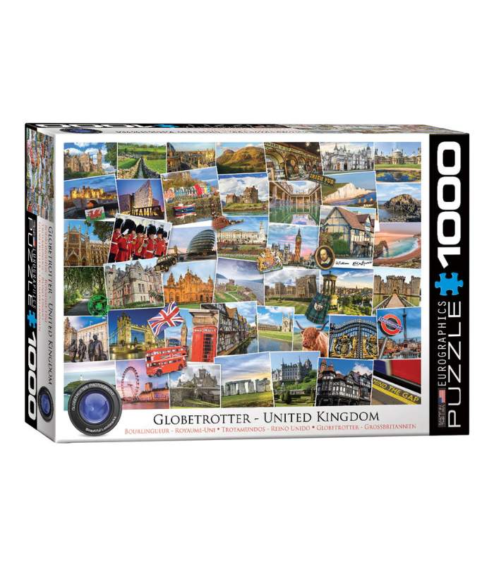 EuroGraphics Globetrotter United Kingdom 1000 Pieces Puzzle