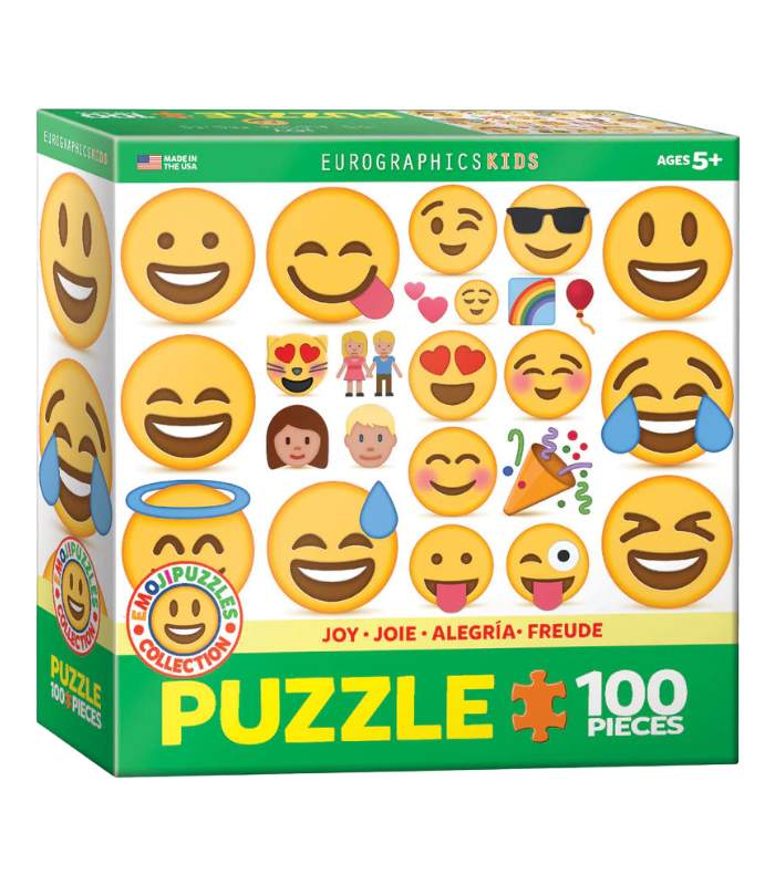 EuroGraphics Joy – Emoji 100 Pieces Puzzle