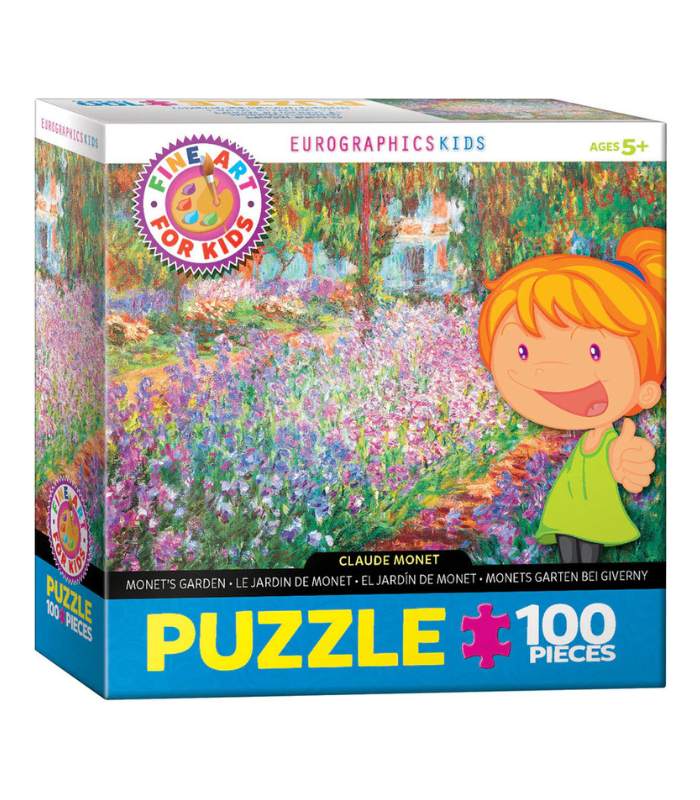 EuroGraphics Monet’s Garden by Claude Monet 100 Pieces Puzzle
