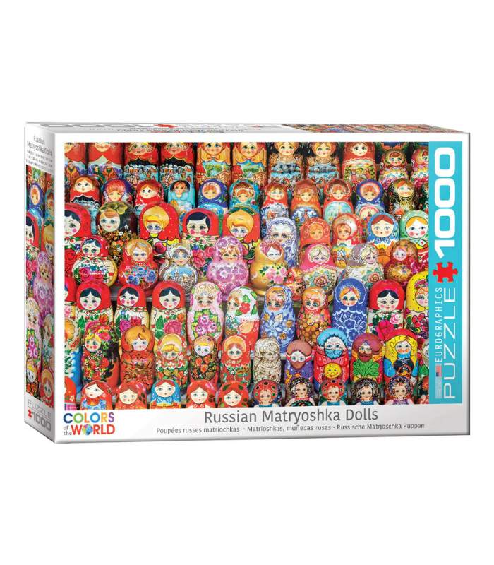 EuroGraphics Russian Matryoshka Dolls 1000 Pieces Puzzle