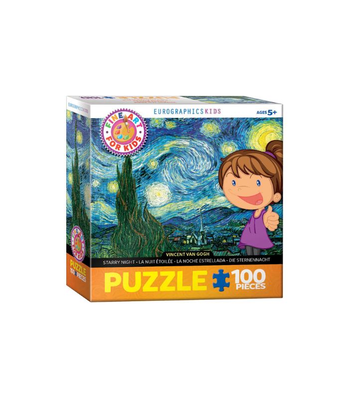 EuroGraphics Starry Night by Vincent Van Gogh 100 Pieces Puzzle