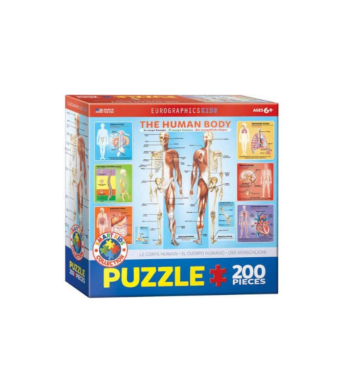 EuroGraphics The Human Body 200 Pieces Puzzle