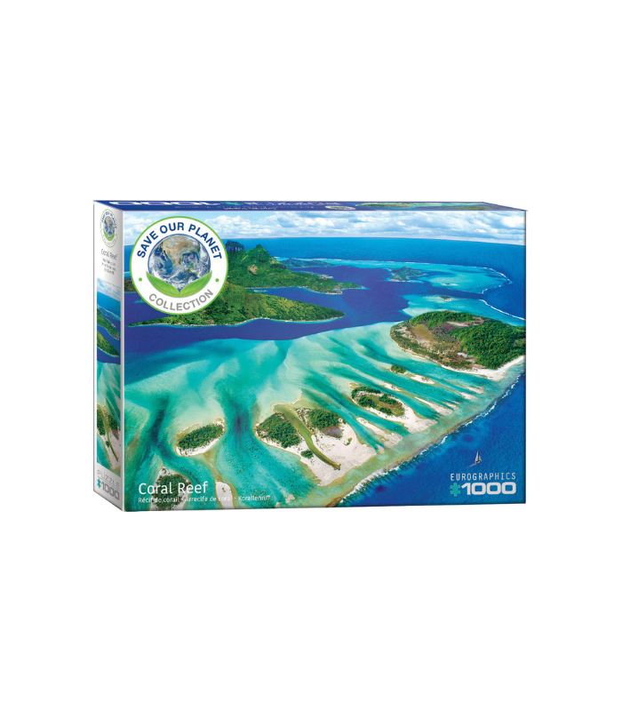 EuroGraphics Coral Reef – Save Our Planet 1000 Pieces Puzzle