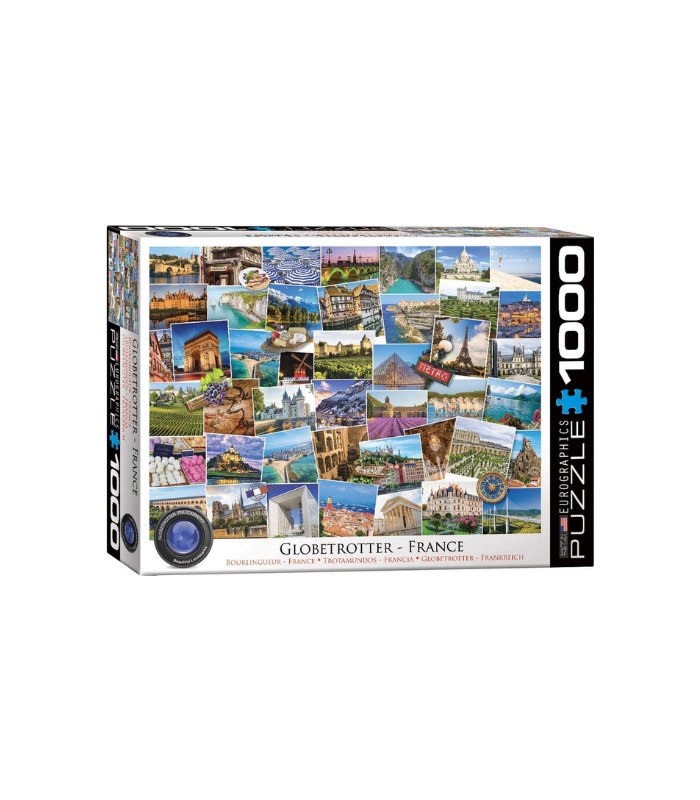 EuroGraphics Globetrotter France 1000 Pieces Puzzle