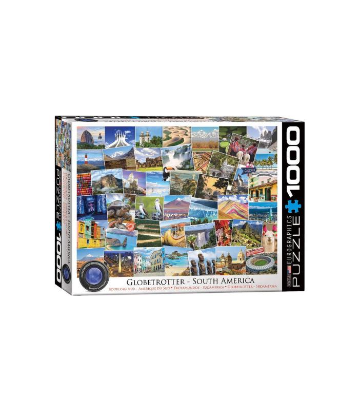 EuroGraphics Globetrotter South America 1000 Pieces Puzzle