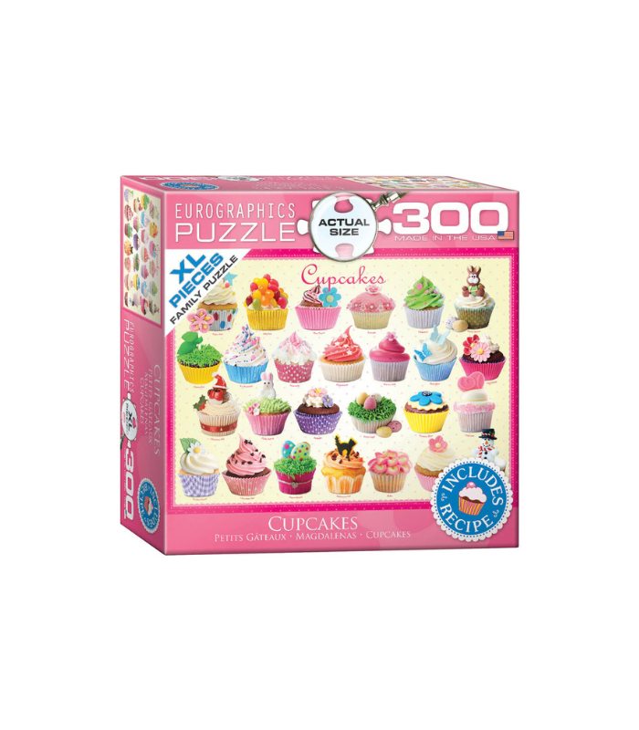 EuroGraphics Cupcakes 300 Pieces Puzzle