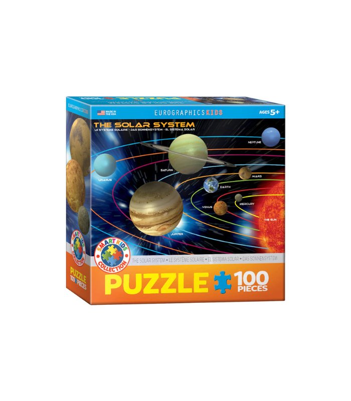 EuroGraphics The Solar System 100 Pieces Puzzle