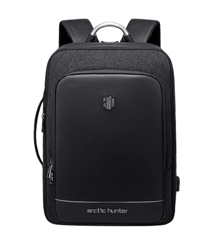 Arctic Hunter Expandable Travel Backpack –  Water-Resistant Convertible Bag with USB Charging Port, TSA-Friendly Design, Unisex, Model B00227L