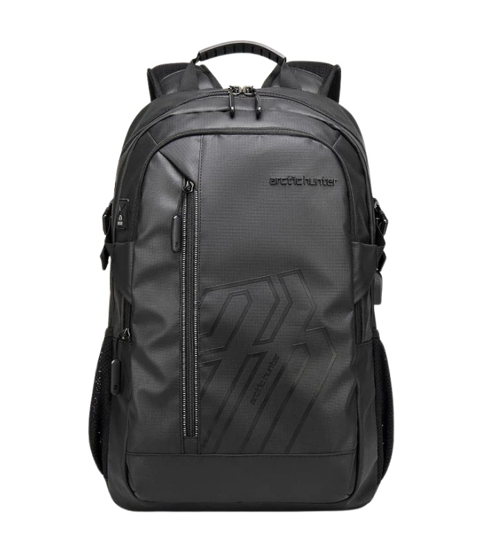 Arctic Hunter 26L Laptop Backpack – Water-Resistant with Anti-Theft Pocket, USB Port, and Separate Laptop Compartment, Unisex, Model B00387