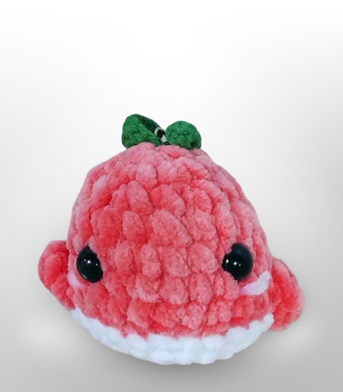 Myrtilus Whale Keychains – The Handmade Crochet by Myrtilus in Assorted Colors, Eco-Friendly, Non-Allergic Material, Safe for Ages 3 and Up
