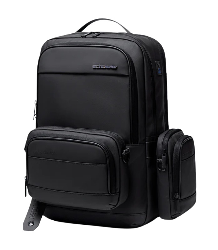 Arctic Hunter 17.3-Inch 3-in-1 Backpack, Water-Resistant and Convertible, with USB Port and 2 Small Bags, Unisex, Model B00483