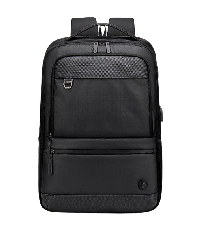 Arctic Hunter Golden Wolf Expandable Laptop Backpack, 17-Inch, Water-Resistant, Model GB00402