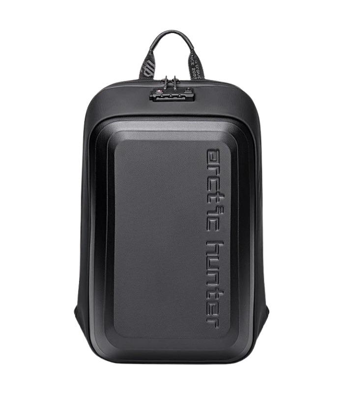Arctic Hunter Semi Hard Gaming Backpack, 15.6-Inch, Water-Resistant, Anti-Theft with TSA Lock, Unisex, Model B00451