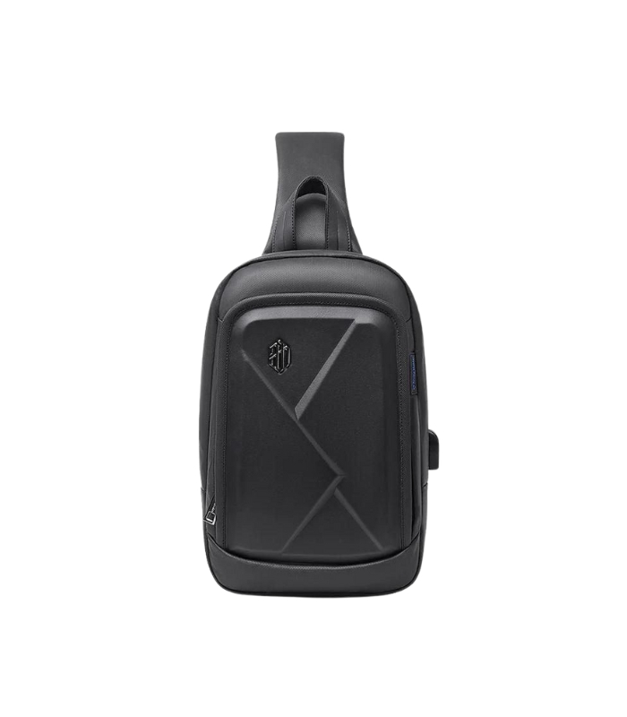 Arctic Hunter Water-Resistant Anti-Theft Cross-Body Sling Bag, USB Port, Unisex Travel & Business Shoulder Bag, Model XB00080