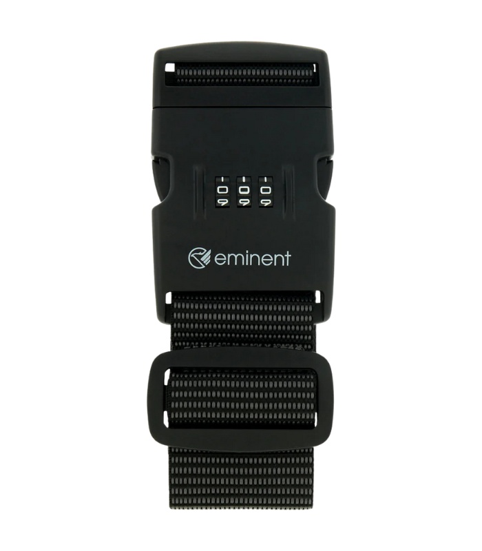 Eminent Luggage Strap, Adjustable Travel Belt with Buckle Lock for Suitcases, Model E9277