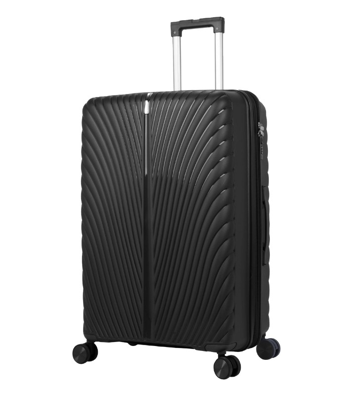 BuyLuggageOnline Premium Unisex Expandable PP Luggage Trolley, Fashion Travel Bag with 360° Spinner Wheels & Safe Zippers, Model M6938