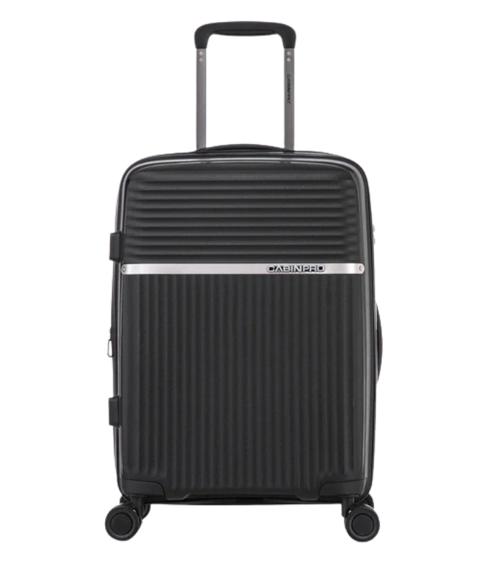 CabinPro Lightweight PP Carry-On Luggage, Expandable Hard-Shell with Safe Zipper and Quiet 360° Spinner Wheels, Unisex, Model CP002-20