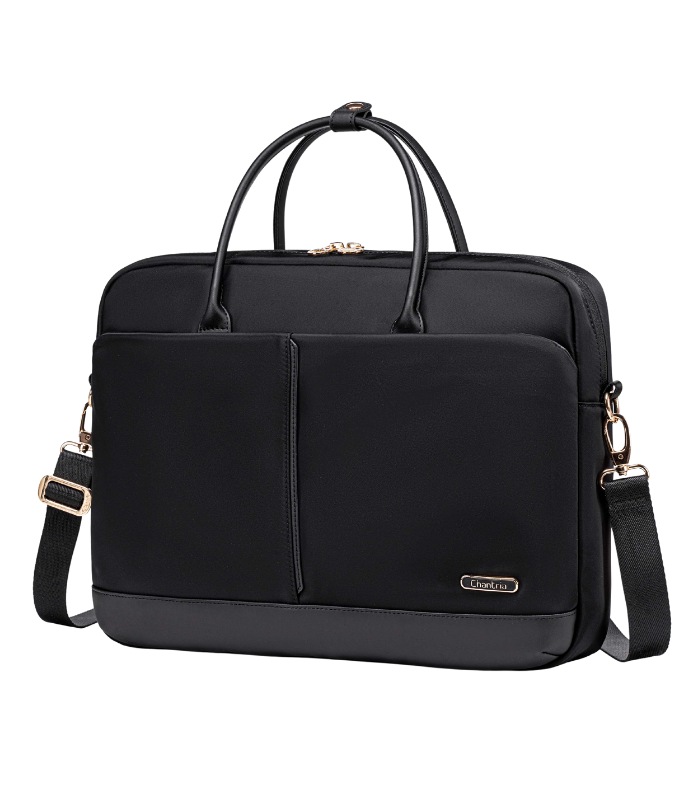 Chantria Lightweight Women’s Laptop Handbag, Water-Resistant Multifunctional Bag with Multiple Pockets for Work & Daily Use, Model CB00772