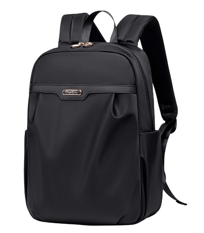 Chantria Premium Women’s Laptop Backpack, Lightweight Water-Resistant Nylon Daypack for Office, College & Travel Use, Model CB00769