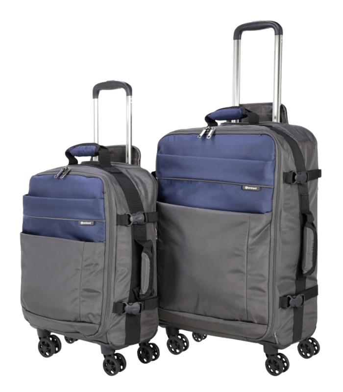 Eminent 2-Piece Luggage Set, Water-Resistant, Unisex, Model E6214D-2