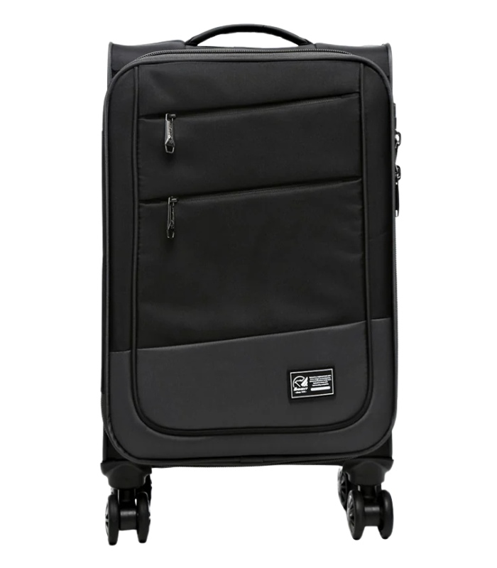Eminent 20-Inch Nylon Carry-On Trolley, Water-Resistant, Twin Wheels, Unisex, Model E6216-20