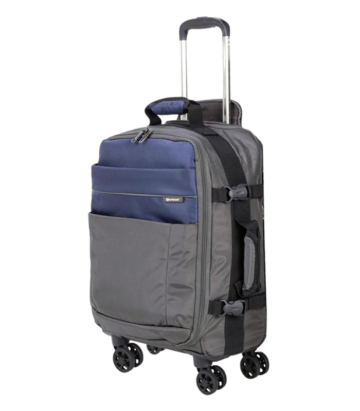 Eminent 24-Inch Checked Trolley, Water-Resistant, Unisex, Model E6214D-24