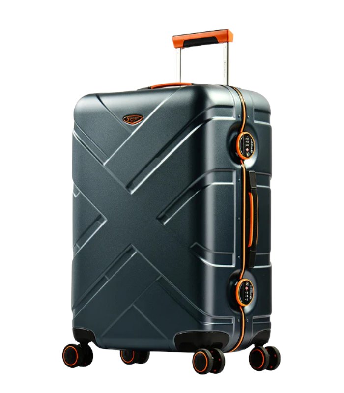 Eminent 3-Piece Matt PC Trolley Set, Twin Wheels, Water-Resistant, Unisex, Model E9PO-3