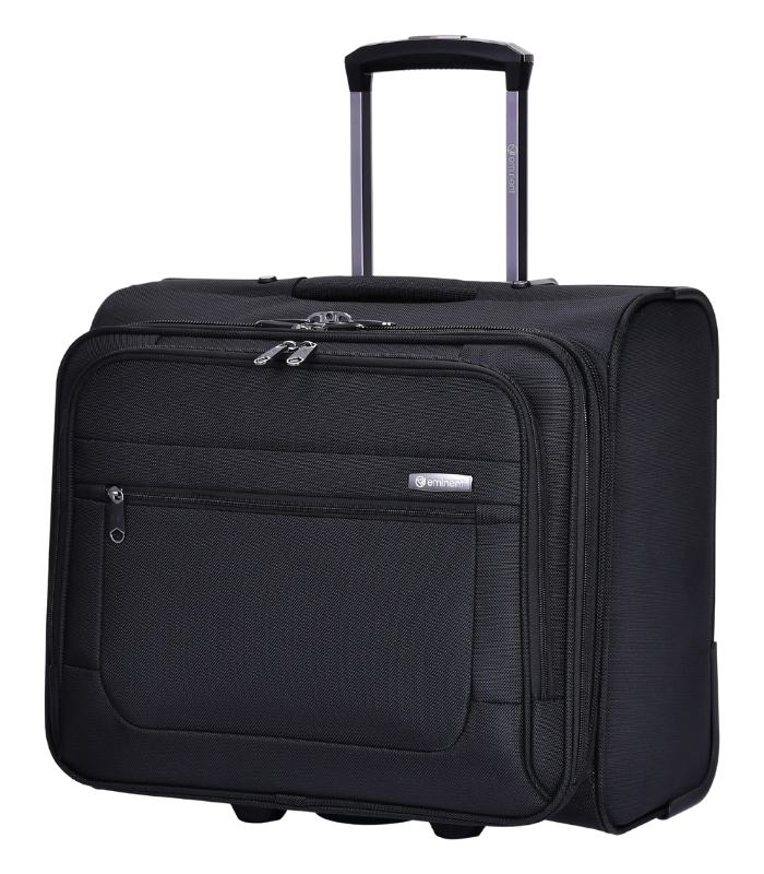 Eminent Business Pilot Trolley, Multi-Compartment Laptop Bag for Travel and Office Use, Unisex, Model V421-2-17