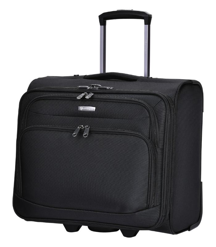 Eminent Rolling Laptop Pilot Trolley, TSA-Friendly, RFID Pockets, 2-Wheeled Business Travel Bag for Unisex Use, Model V021-3R-17