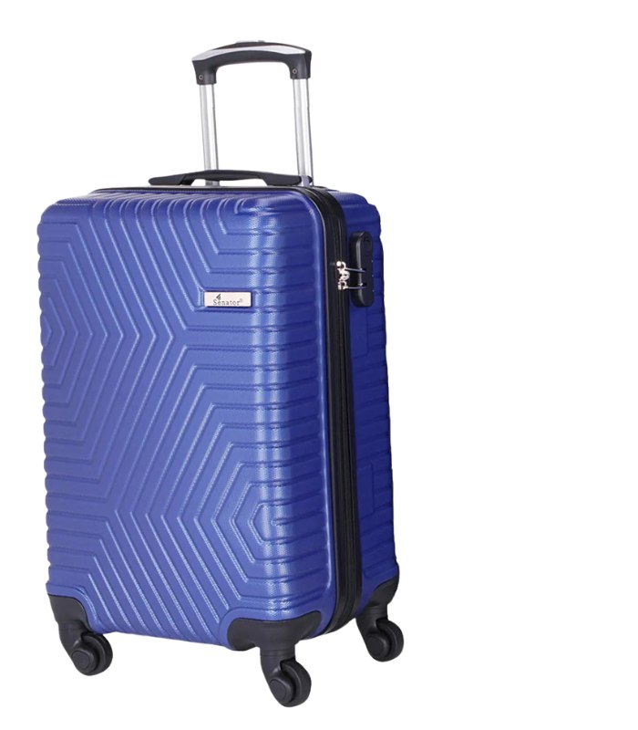 Senator 20-Inch Cabin Carry-On, Lightweight Trolley Bag with Spinner Wheels for Unisex Travel, Model KH9035-20